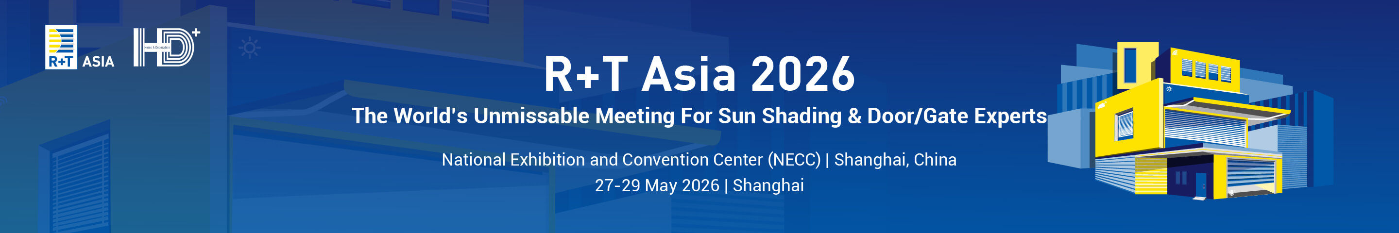 第21届R+T Asia亚洲门窗遮阳展